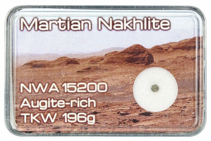 Martian Nakhlite Meteorite Fragment - NWA #292187